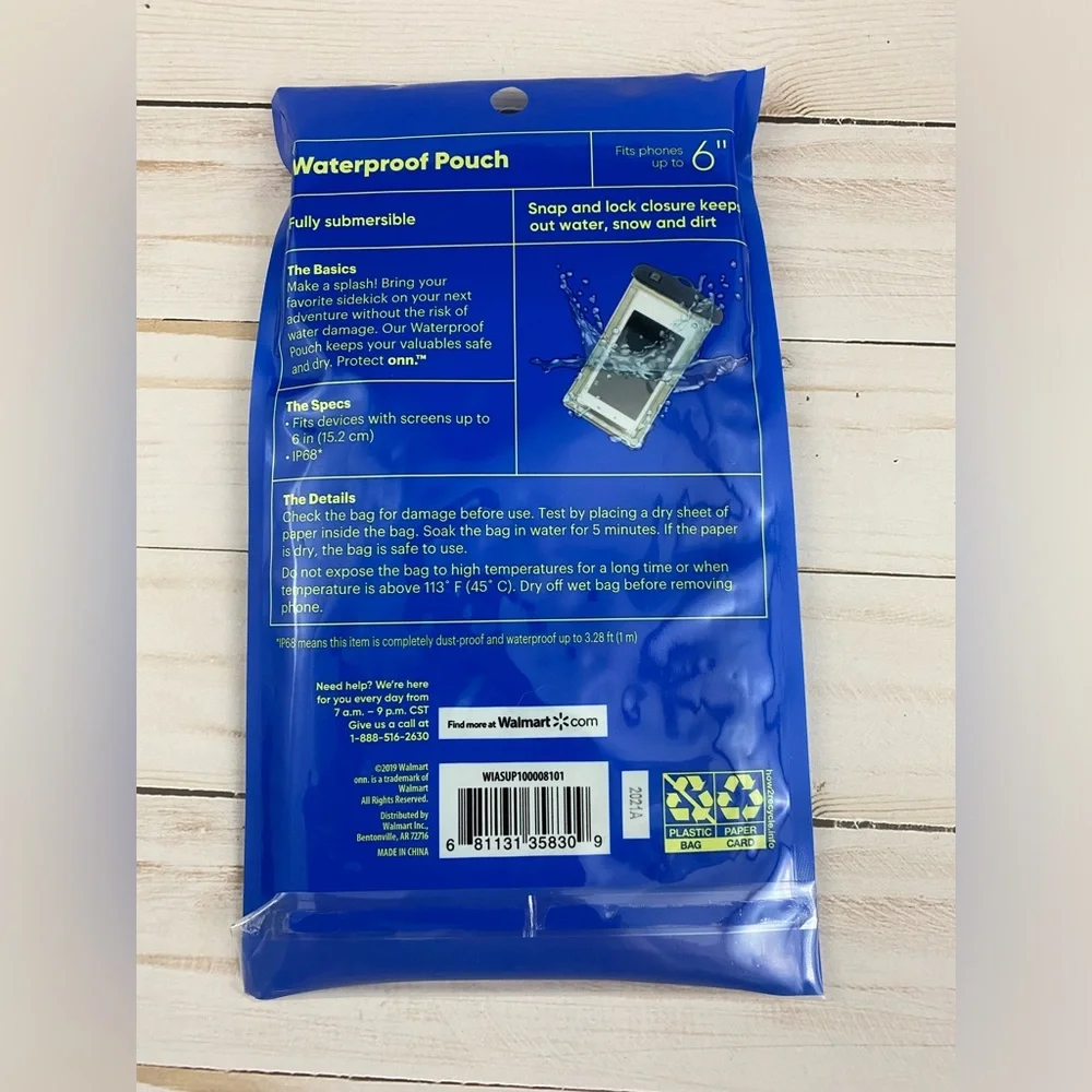 Waterproof Floating Pouch Dry Bag Case Cover For iPhone Cell Phone Touchscreen